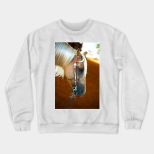 Horse head portrait Crewneck Sweatshirt